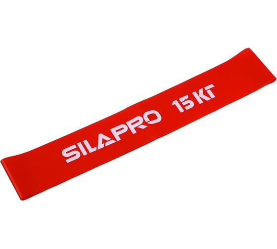 Фитнес-резинка SILAPRO 30x5х0.07 см, нагрузка 15 кг, латекс 093-016 35326489