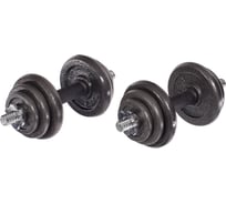 Набор гантелей BRADEX 20 кг, пластиковый кейс SF 0557