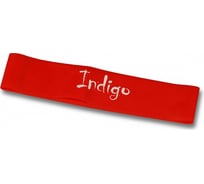 Эспандер-лента INDIGO MEDIUM, латекс, 2-7 кг, 46х5х0.05 см 6004-2 HKRB красный