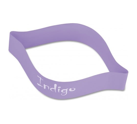 Эспандер-лента INDIGO LIGHT, латекс, 2-5 кг, 46х5х0.035 см 6004-1 HKRB сиреневый