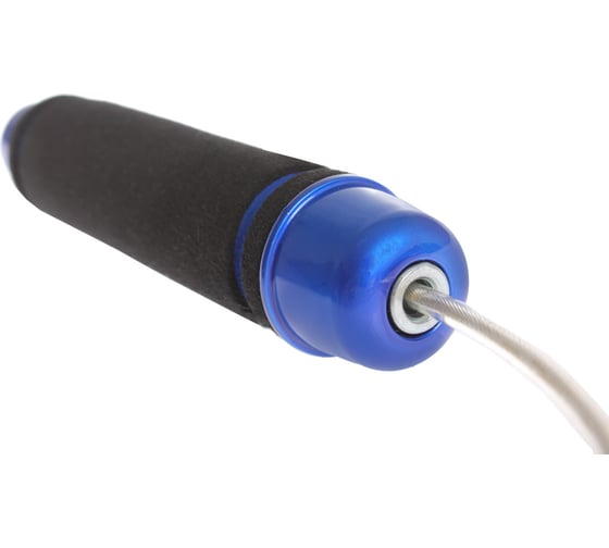 Скакалка с утяжелителями BRADEX синяя SF 0457