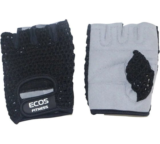 Перчатки для фитнеса Ecos мужские, черный/серый, р. M SB-16-1953 005289 1