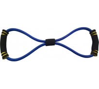 Эспандер INDIGO Восьмёрка LATEX HEAVY 1 жгут SM-063 синий