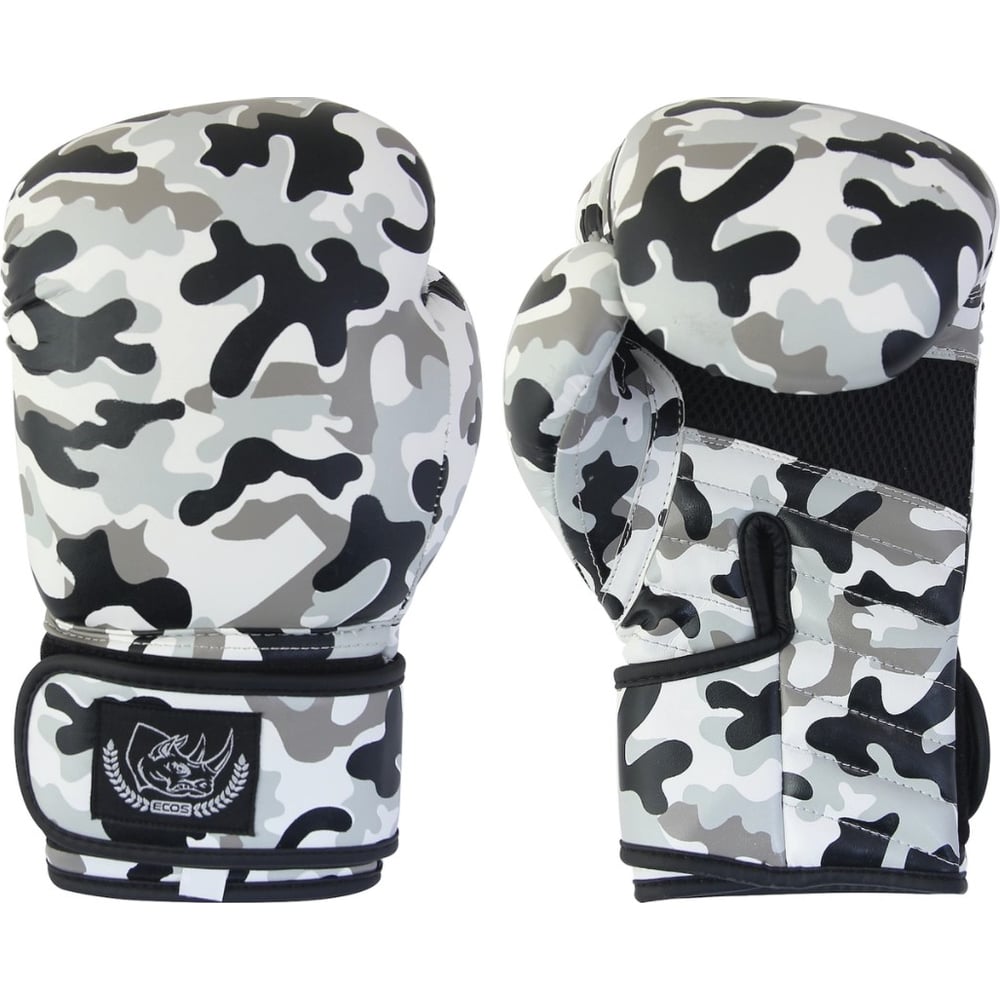 Боксерские перчатки Ecos BG-2574Camo-10, 10 унций 323333 - выгодная ...