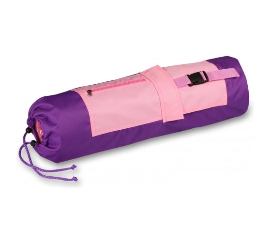 Чехол для коврика с карманами INDIGO SM-369 фиолетово-розовый