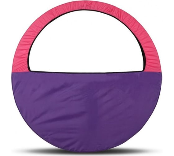Чехол-сумка для обруча INDIGO 60-90 см SM-083 фиолетово-розовый 1
