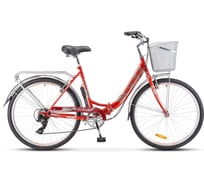 Велосипед STELS Pilot-850, 26", Z010, рама 19", красный LU082301