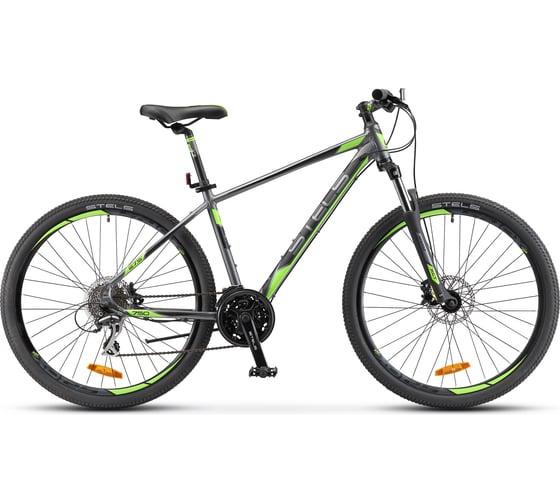 Велосипед STELS Navigator-750 D 27.5" V010, размер рамы 21", серый LU075319