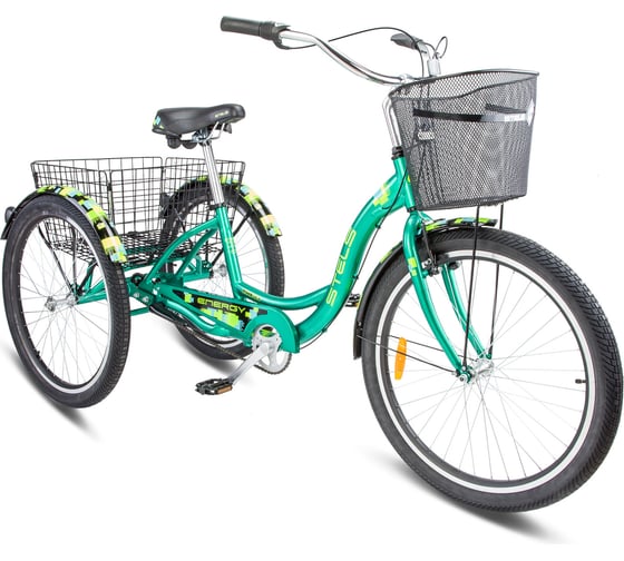 Велосипед STELS Energy-III, 26", V030, рама 16", зелёный LU079941