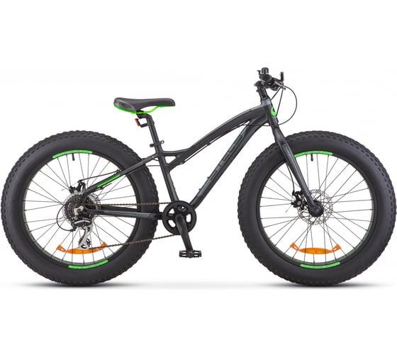 Велосипед STELS Aggressor D 24" V010, размер рамы 13.5", чёрный LU080283