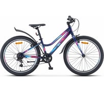 Велосипед STELS Navigator-420 V 24" V030, размер рамы 12", тёмно-синий LU082938