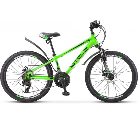 Велосипед STELS Navigator-400 MD 24" F010, размер рамы 12", зелёный LU080937