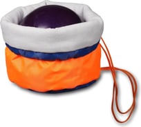 Чехол для гимнастического мяча INDIGO утепленный, 34х24 см, SM-335 оранжевый