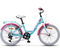 Велосипед STELS Pilot-250 Lady 20" V010, размер рамы 12", бирюзовый LU078908