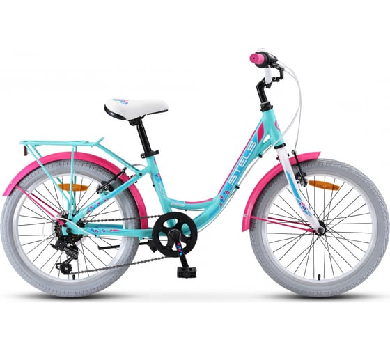 Велосипед STELS Pilot-250 Lady 20" V010, размер рамы 12", бирюзовый LU078908