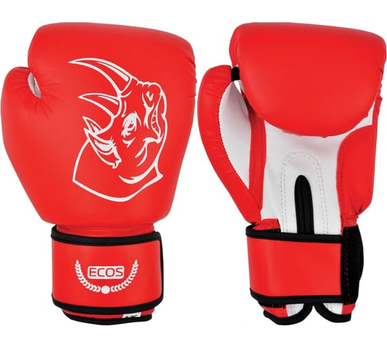 Боксерские детские перчатки Ecos из ПВХ PS-799-8, 8 унций 323459