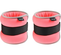 Неопреновый утяжелитель ONLITOP 0.5 кг, вес пары 1 кг, цвет розовый 3791376