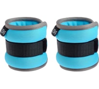 Неопреновый утяжелитель ONLITOP 0.25 кг, вес пары 0.5 кг, цвет голубой 4594709