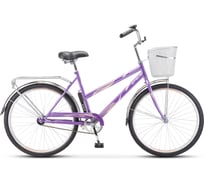 Велосипед STELS Navigator-200 Lady 26" Z010, размер рамы 19", малиновый LU084714