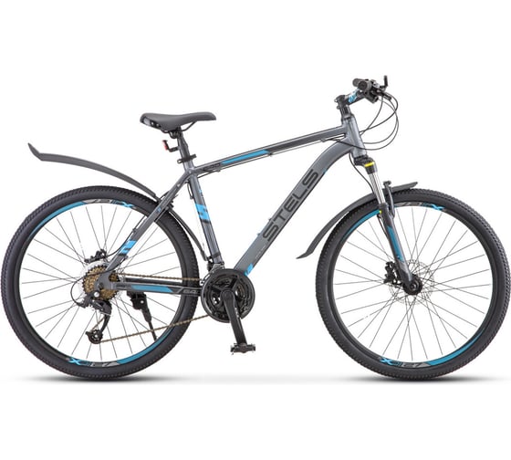 Велосипед STELS Navigator-640 MD 26" V010, размер рамы 19", антрацитовый LU084814 1