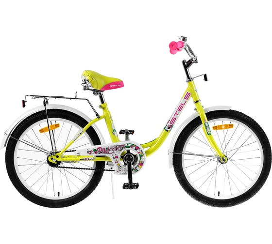 Велосипед STELS Pilot-200 Lady 20" Z010, размер рамы 12", лимонный LU080721