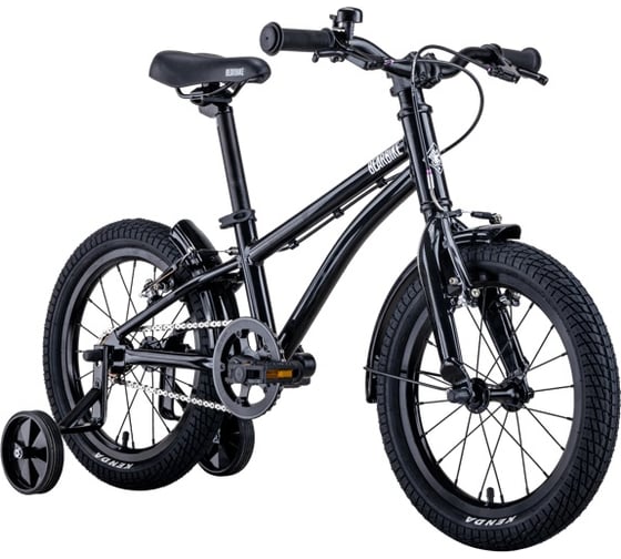 Велосипед BEARBIKE Kitez 16, колеса 16", 1 скорость, рост OS, 2019-2020, черный RBKB0Y6G1004