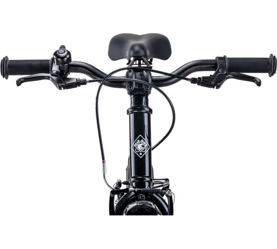 Велосипед BEARBIKE Kitez 16, колеса 16", 1 скорость, рост OS, 2019-2020, черный RBKB0Y6G1004