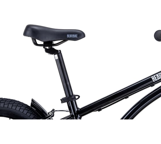 Велосипед BEARBIKE Kitez 16, колеса 16", 1 скорость, рост OS, 2019-2020, черный RBKB0Y6G1004