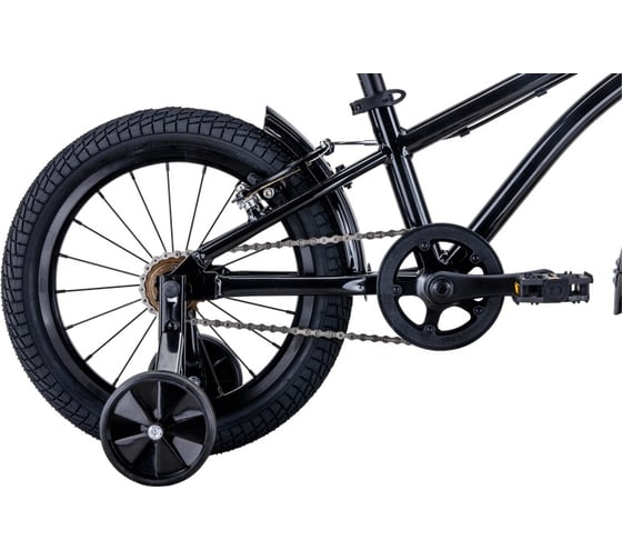 Велосипед BEARBIKE Kitez 16, колеса 16", 1 скорость, рост OS, 2019-2020, черный RBKB0Y6G1004