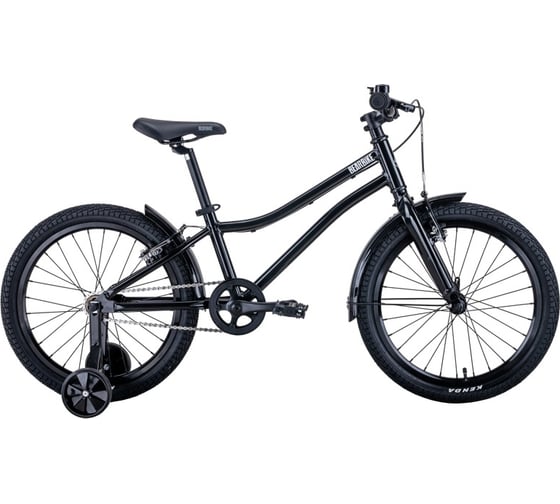 Велосипед BEARBIKE Kitez 20, колеса 20", 1 скорость, рост OS, 2019-2020, черный RBKB0Y601004