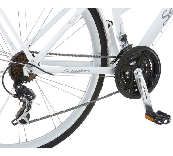 Дорожный велосипед SCHWINN Discover Womens, 21 скорость, цвет белый S5397INT