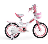 Велосипед Royal Baby Jenny Girl размер колес 14" RB14G-4 Белый/Розовый