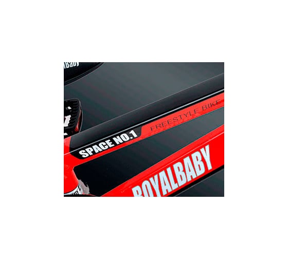 Велосипед Royal Baby Freestyle Space №1 размер колес 12", алюминиевая рама, оранжевый RB12-17 Оранжевый