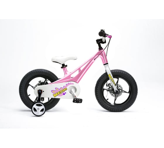 Велосипед Royal Baby MG Dino размер колес 14", магниевый сплав RB14-21 Розовый