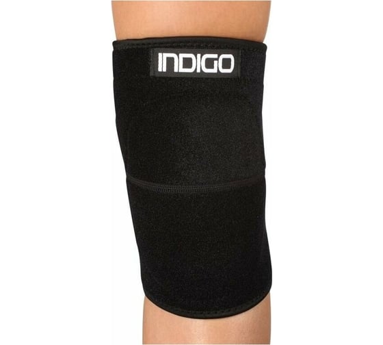 Неопреновый суппорт колена INDIGO IN210.L черный 1