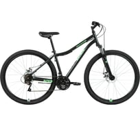 Велосипед ALTAIR MTB HT 29, рост 17, 2020-2021 г, черный/ярко-зеленый RBKT1MN9Q002