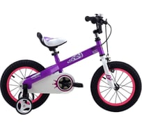 Велосипед Royal Baby Honey Steel размер колес 14", стальная рама RB14-15H HONEY Фиолетовый