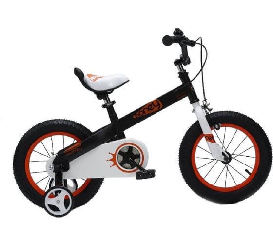Велосипед Royal Baby Honey Steel размер колес 14", стальная рама, черный RB14-15H HONEY Черный