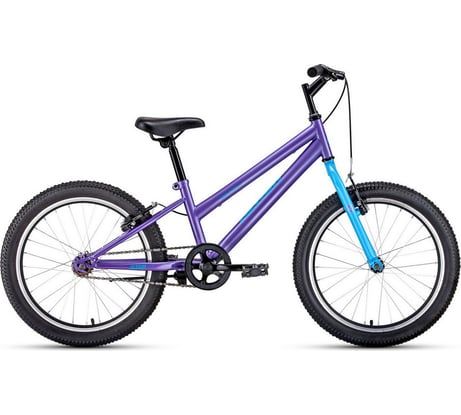 Велосипед ALTAIR MTB HT 20, рост 10.5, фиолетовый/голубой 1BKT1J101008