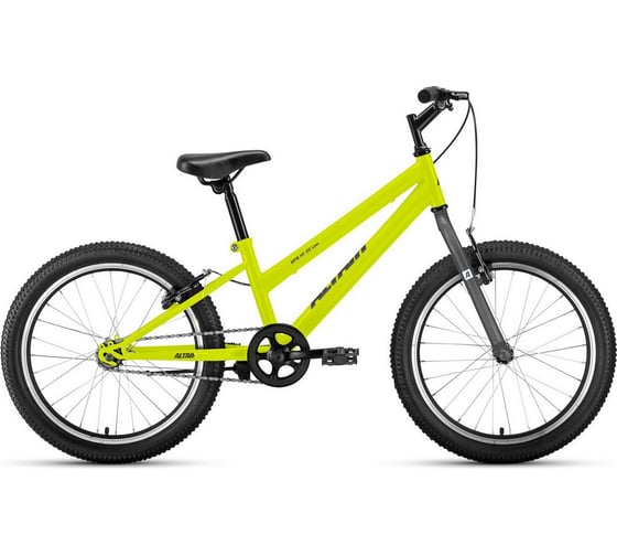 Велосипед ALTAIR MTB HT 20, рост 10.5, ярко-зеленый/серый 1BKT1J101005 1