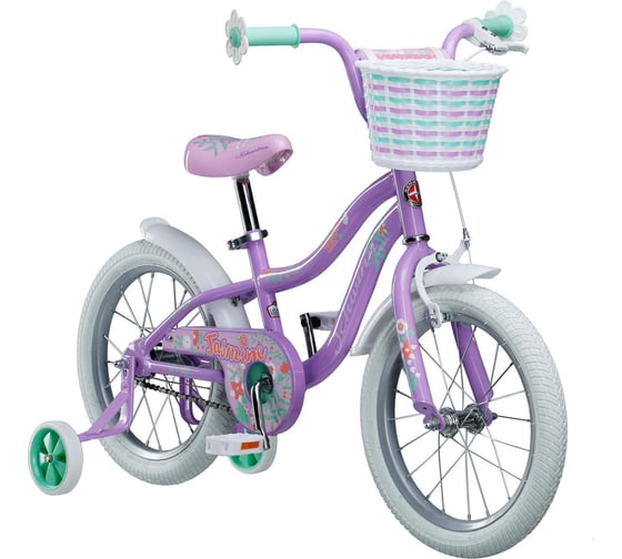 Детский велосипед SCHWINN Jasmine, колёса 16, цвет фиолетовый S1681ERU