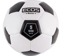 Футбольный мяч Ecos BL-2001 №5 2 цвета, машинная строчка, ПВХ 998157