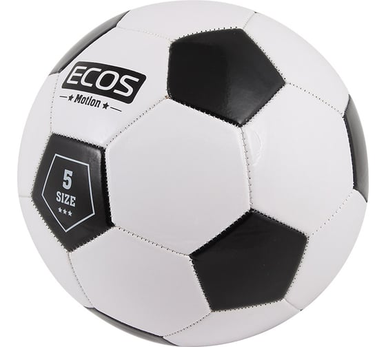 Футбольный мяч Ecos BL-2001 №5 2 цвета, машинная строчка, ПВХ 998157