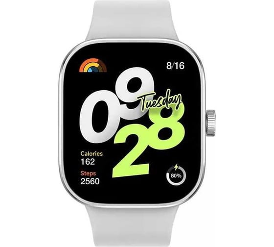 Смарт-часы Xiaomi Redmi Watch 4, цвет серебристо-серый BHR7848GL