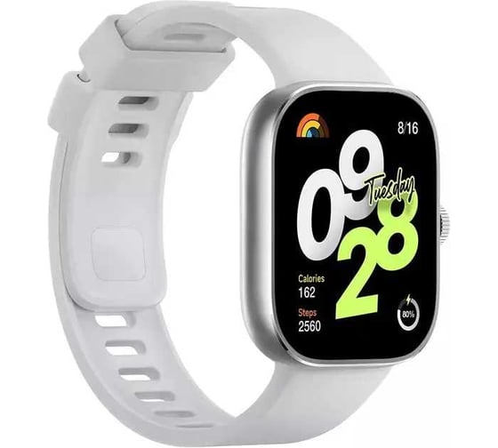 Смарт-часы Xiaomi Redmi Watch 4, цвет серебристо-серый BHR7848GL
