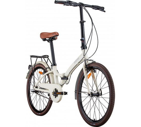 Велосипед BEARBIKE Copenhagen 24, 3 скорости, рост OS, кремовый RBKB0Y643005
