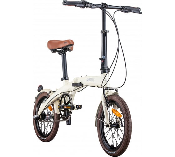 Велосипед BEARBIKE Budapest 16, 3 скорости, рост OS, кремовый RBKB0Y6G3001