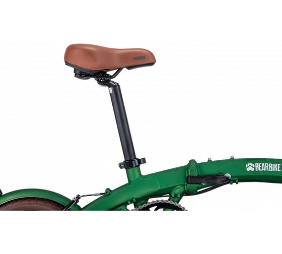 Велосипед BEARBIKE Budapest 16, 3 скорости, рост OS, зеленый RBKB0Y6G3003
