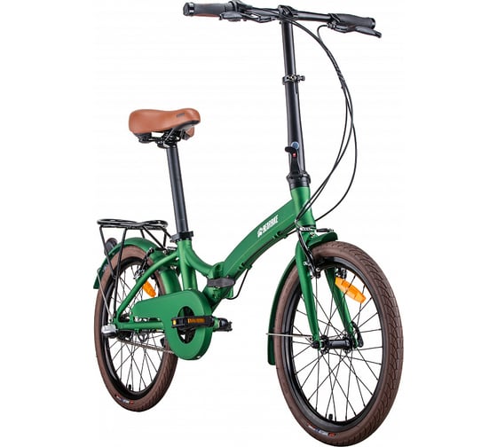 Велосипед BEARBIKE Brugge 20, 3 скорости, рост OS, зеленый RBKB0Y603003
