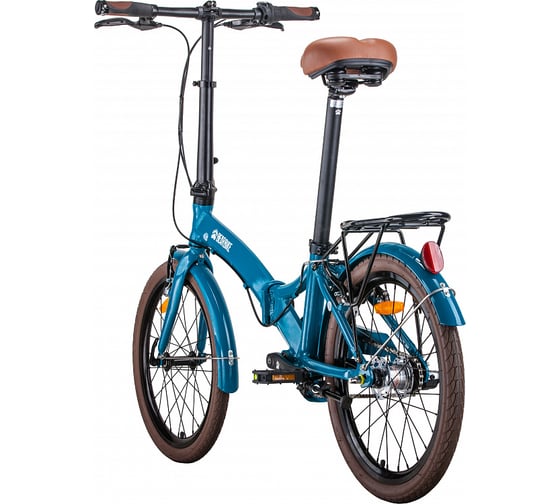 Велосипед BEARBIKE Brugge 20, 3 скорости, рост OS, синий RBKB0Y603004